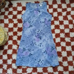 Vintage 90s Floral Mini Dress